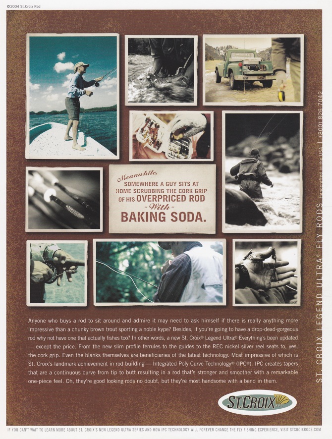 St. Croix Rods Walt Burns Creative Director/Copywriter